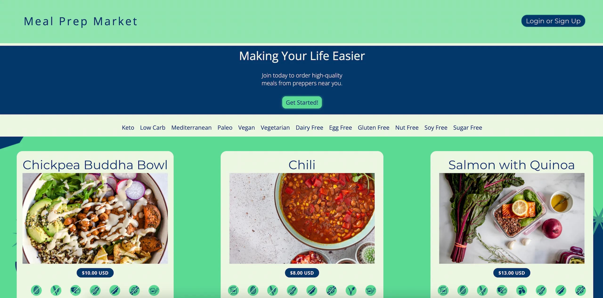 Meal Prep Market screenshot